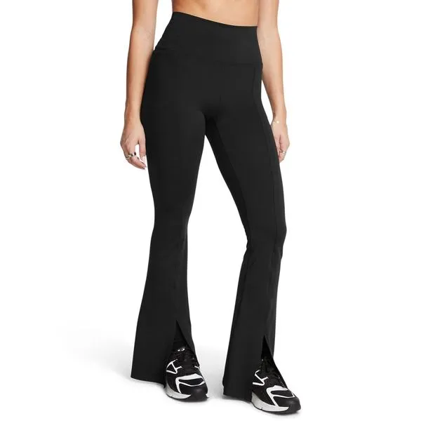 Calça Flare de Treino Under Armour Meridian Kick Feminina GG Preto