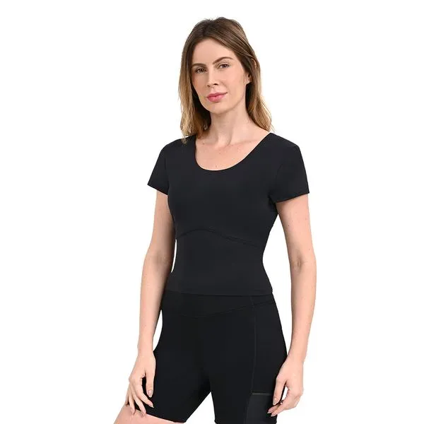 Camiseta de Treino Feminina Under Armour Meridian Fitted M Preto