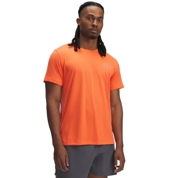 Camiseta de Corrida Under Armour Launch Masculina G Vermelho