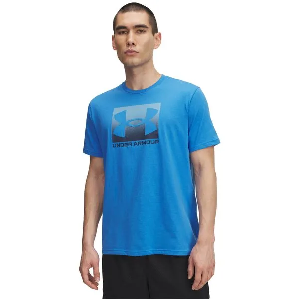 Camiseta de Treino Under Armour Boxed Sports Masculina G Azul