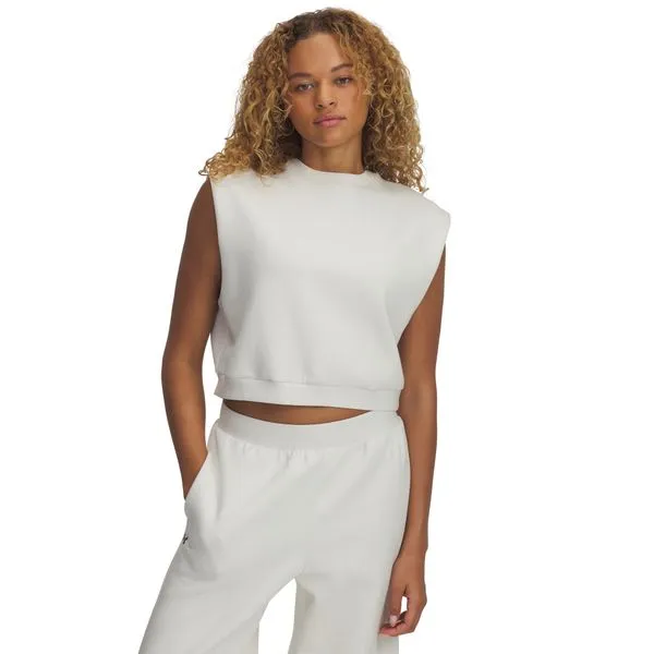 Regata Sportstyle Under Armour Unstoppable Fleece Feminina P Bege