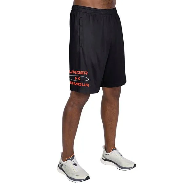 Bermuda de Treino Masculina Under Armour Tech WM GP BRZ 2GG Preto