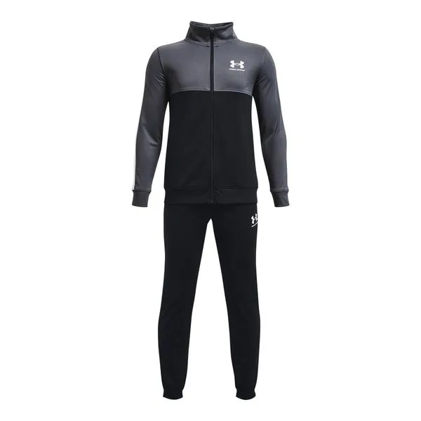 Jaqueta de Treino Infantil Under Armour CB Knit Track 8 Preto