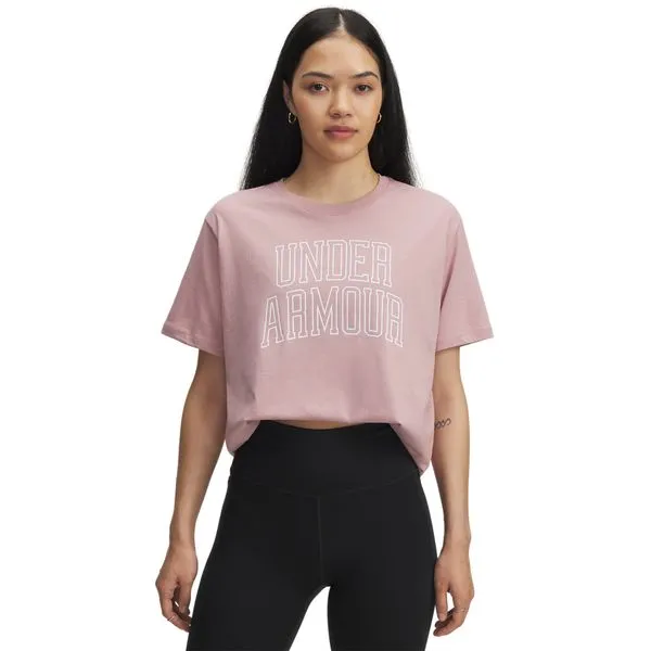 Camiseta Sportstyle Under Armour Rival Campus Feminina M Rosa