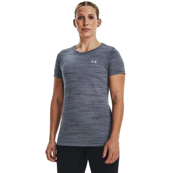Camiseta de Treino Feminina Under Armour Tech Tiger G Cinza