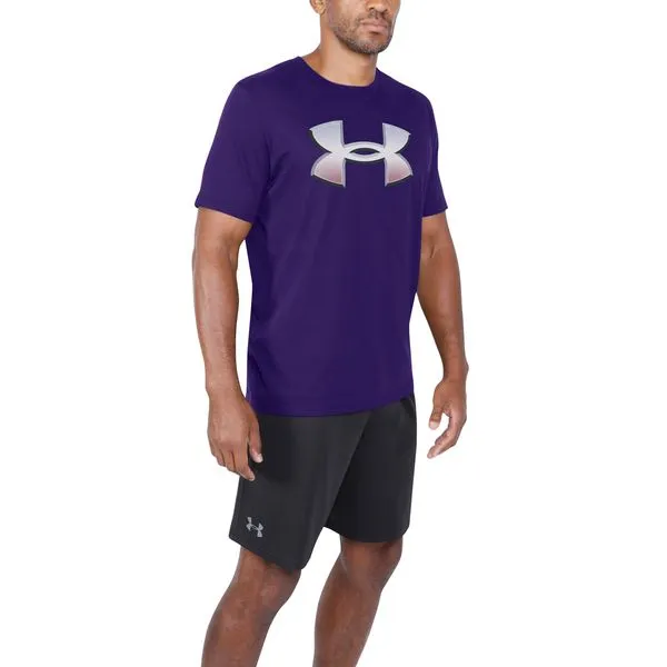 Camiseta de Treino Masculina Under Armour Big Logo 2.0 P Azul