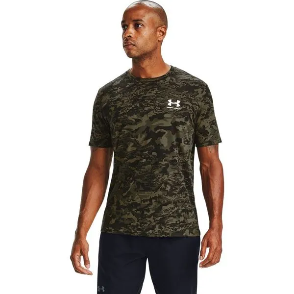 Camiseta de Treino Masculina Under Armour ABC Camo PP Preto