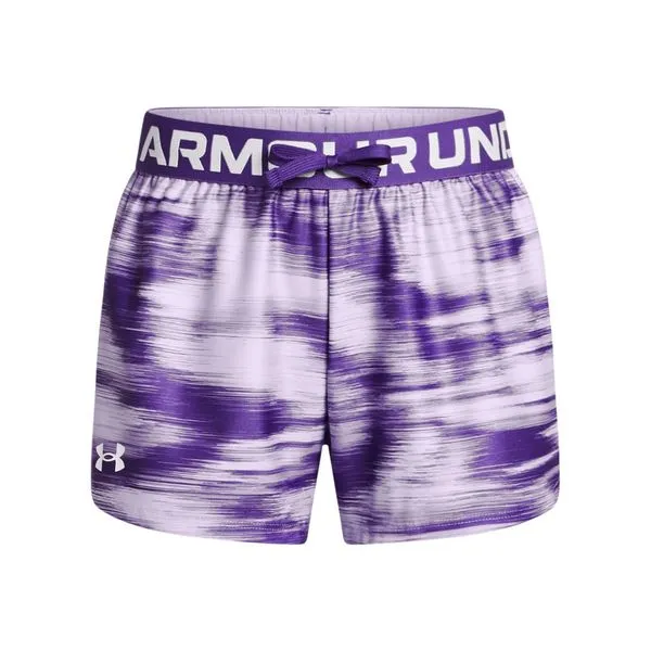 Shorts Infantil Under Armour Play Up Printed 14 Roxo