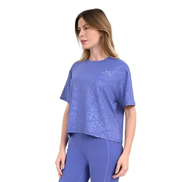 Camiseta de Treino Feminina Under Armour Vanish Energy GG Roxo