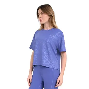 Camiseta de Treino Feminina Under Armour Vanish Energy GG Roxo