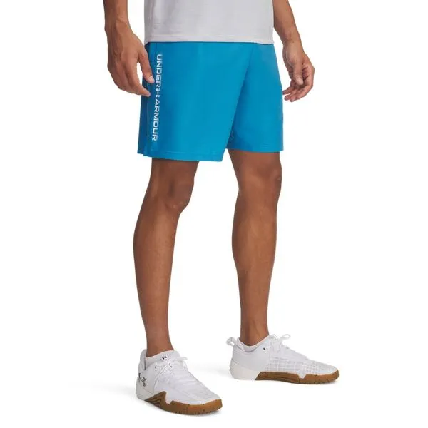 Shorts de Treino Under Armour Wordmark Masculino G Azul