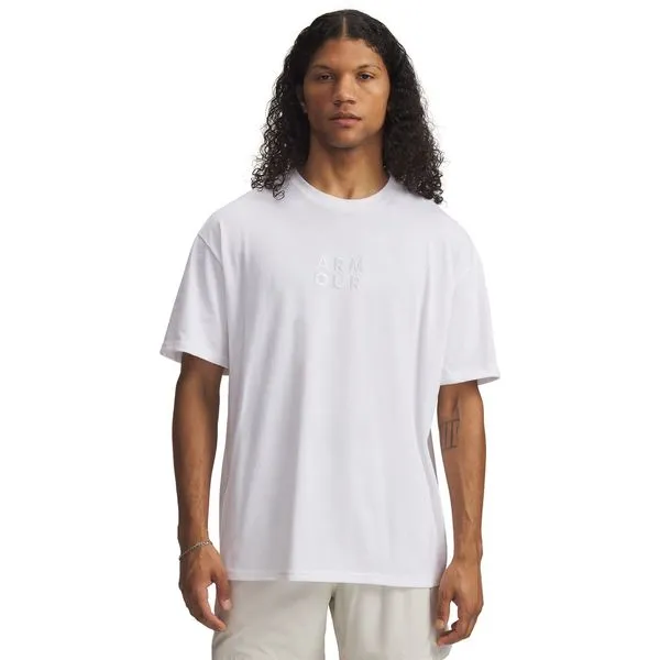 Camiseta Sportstyle Under Armour Heavyweight Masculina M Branco