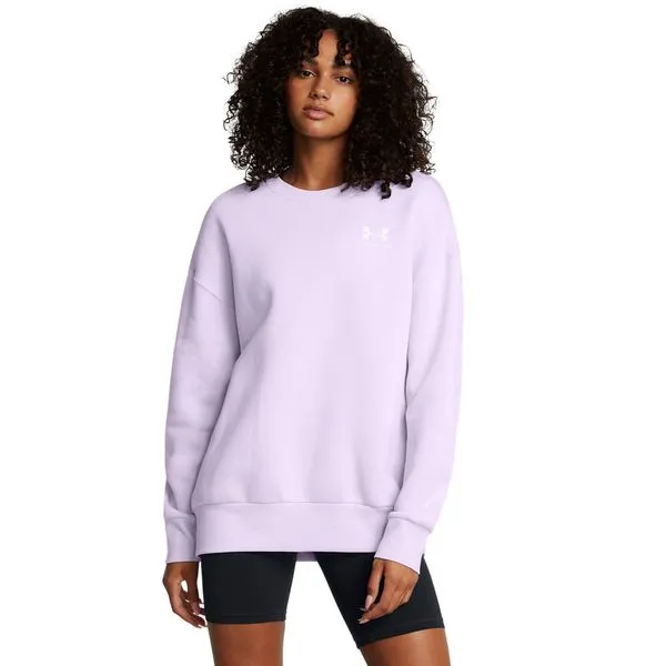 Moletom Feminino Under Armour Essential Fleece M Roxo