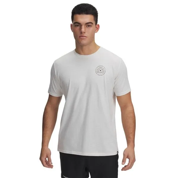 Camiseta Sportstyle Under Armour Project Rock Wire M Cinza
