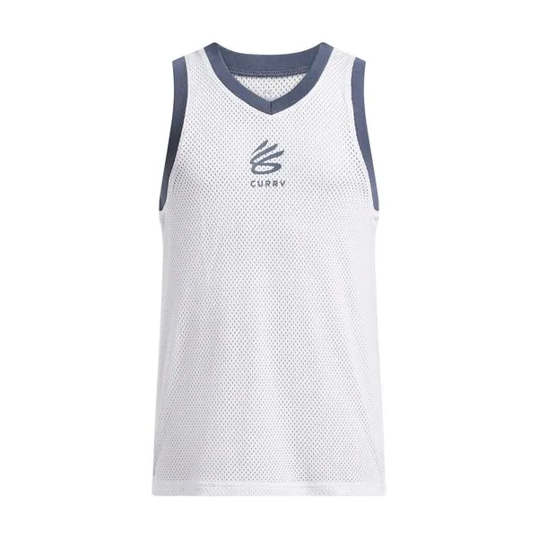 Regata de Basquete Under Armour Curry Replica Tank Infantil 12 Branco