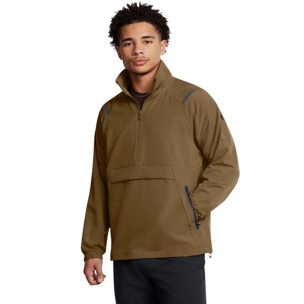 Jaqueta Sportstyle Masculina Under Armour Icon Heavyweight Terry G Marrom