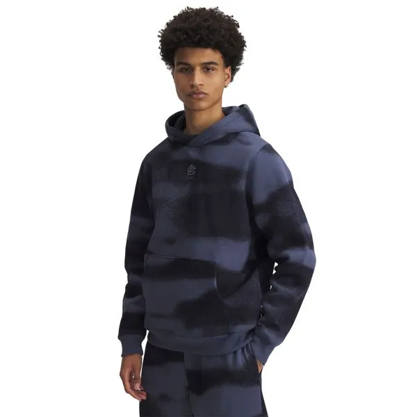 Moletom de Basquete Under Armour Curry Splash Graphic Masculina G Cinza