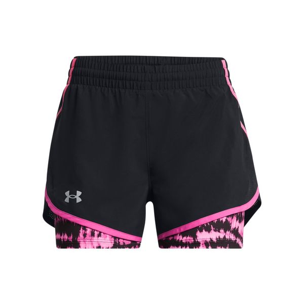 Shorts de Treino Infantil Under Armour Fly By 2 em 1 16 Preto