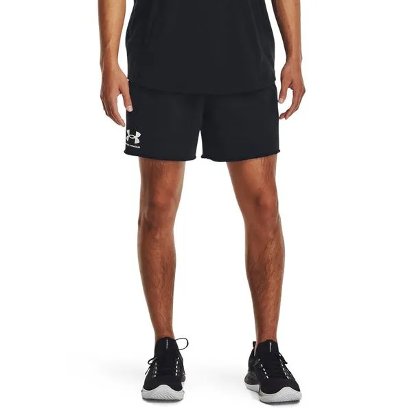 Shorts de Treino Masculino Under Armour Rival Terry 6in P Preto