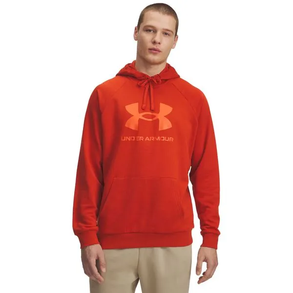 Moletom Sportstyle Under Armour Rival Fleece GG Laranja
