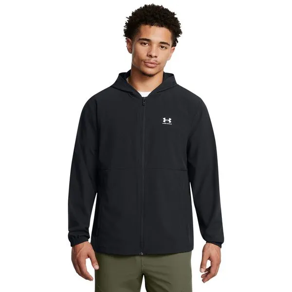 Jaqueta Corta Vento Masculina Under Armour Vibe Woven M Preto