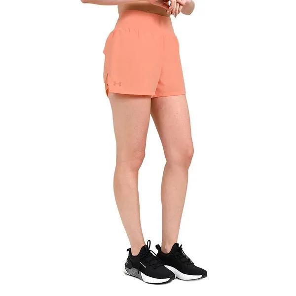 Shorts de Corrida Feminino Under Armour Run Stamina GG Laranja