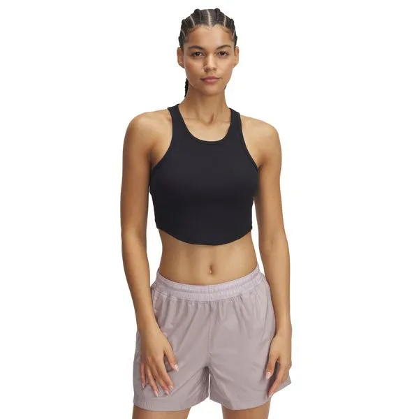 Regata Sportstyle Under Armour Rival Rib Tank Feminina GG Preto
