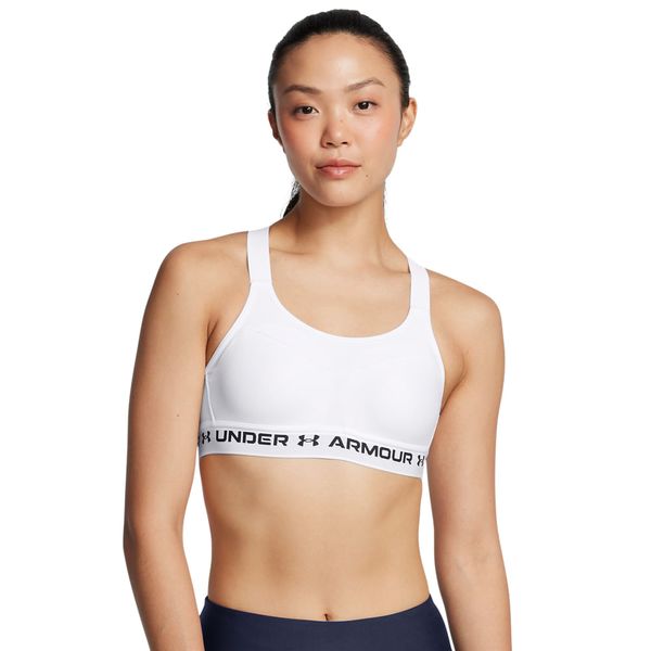 Top de Treino Under Armour High Crossback Feminino 38D Branco