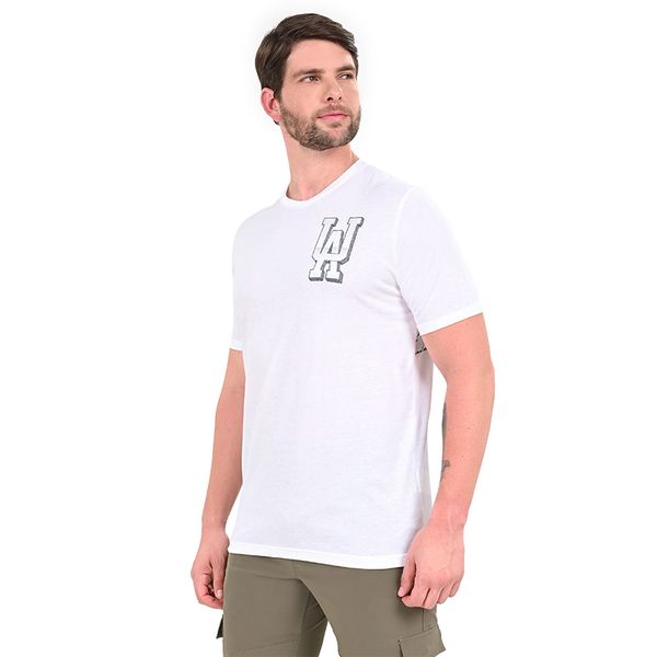 Camiseta Masculina Under Armour Chrome G Branco