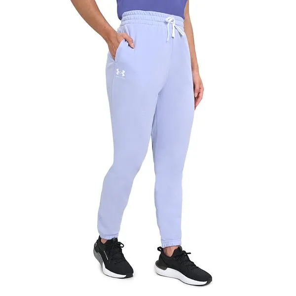 Calça Feminina Under Armour Rival Terry Jogger P Azul