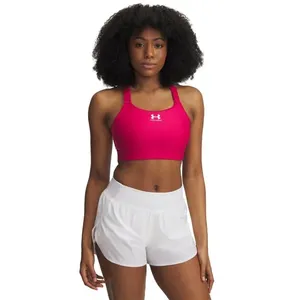 Top de Treino Under Armour HeatGeat High Feminino P Roxo