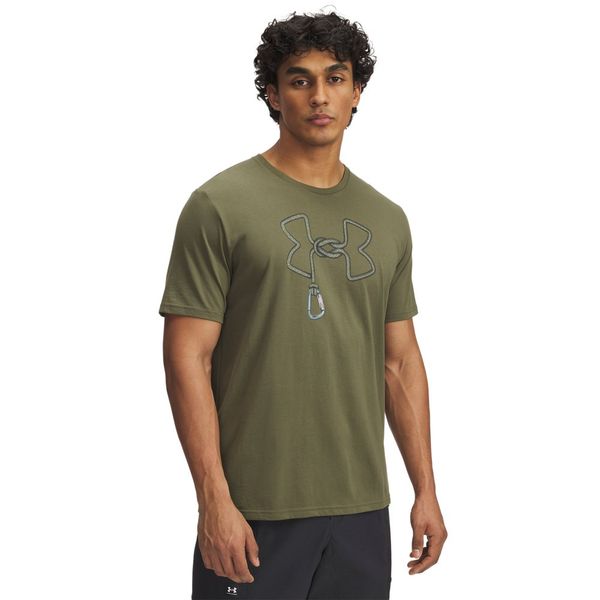 Camiseta de Treino Under Armour Outdoor Rope Masculina GG Verde