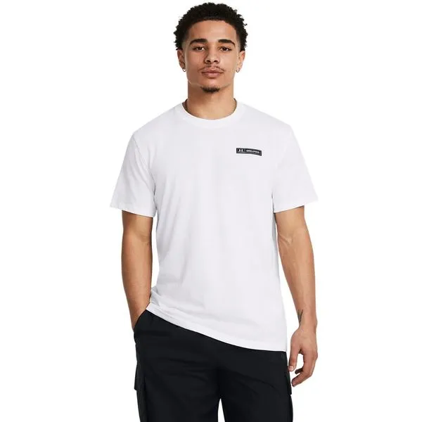 Camiseta Under Armour Heavyweight Label M Branco