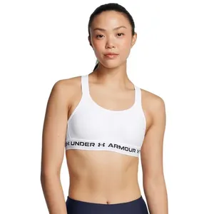 Top de Treino Under Armour High Crossback Feminino 38C Branco