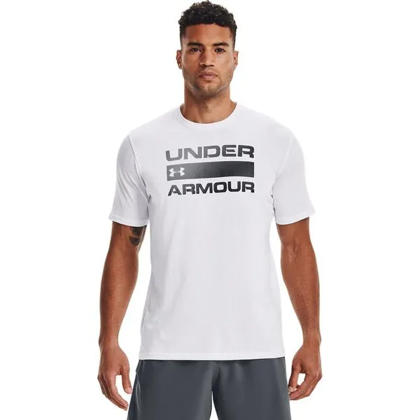 Camiseta Sportstyle Masculina Under Armour Issue Wordmark P Branco
