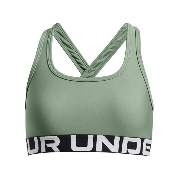 Top de Treino Under Armour Crossback Infantil 16 Verde