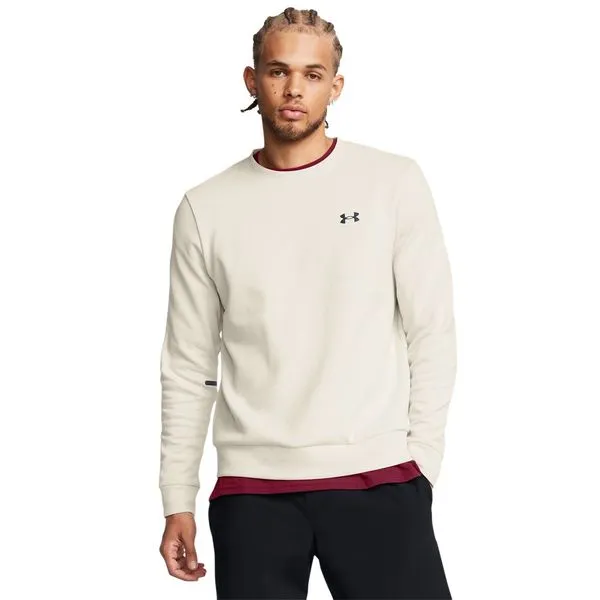 Moletom Masculino Under Armour Unstoppable Fleece 2GG Bege