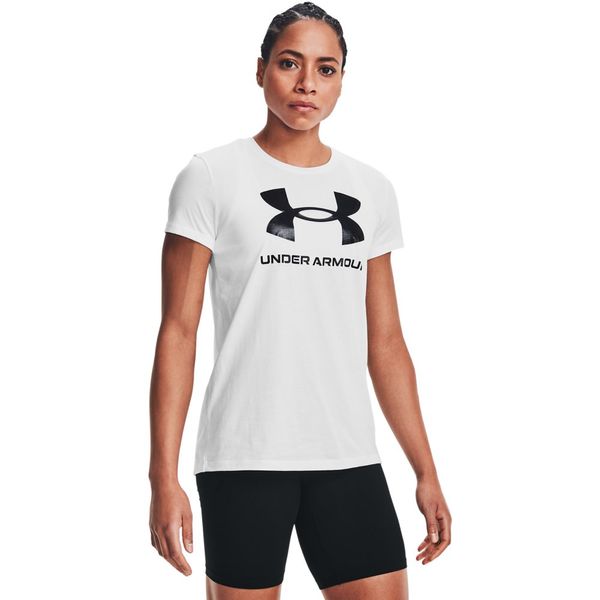 Camiseta de Treino Sportstyle Feminina Under Armour Live P Branco