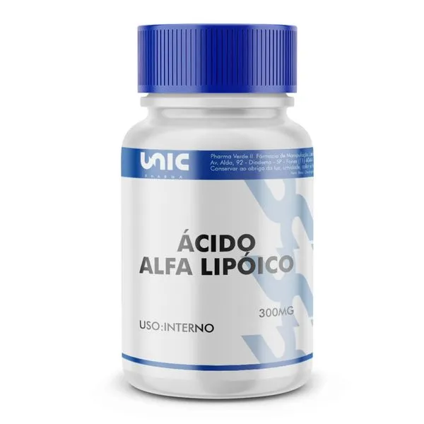 Ácido alfalipóico 300mg 120 Cápsulas 90 Cápsulas 90 Cápsulas