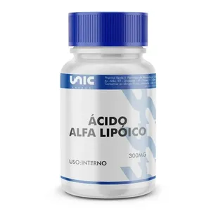 Ácido alfalipóico 300mg 120 Cápsulas 60 Cápsulas 60 Cápsulas