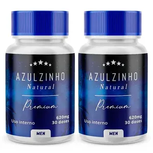 Kit 2 Frascos De Azulzinho Natural - 30 Doses (Cada)