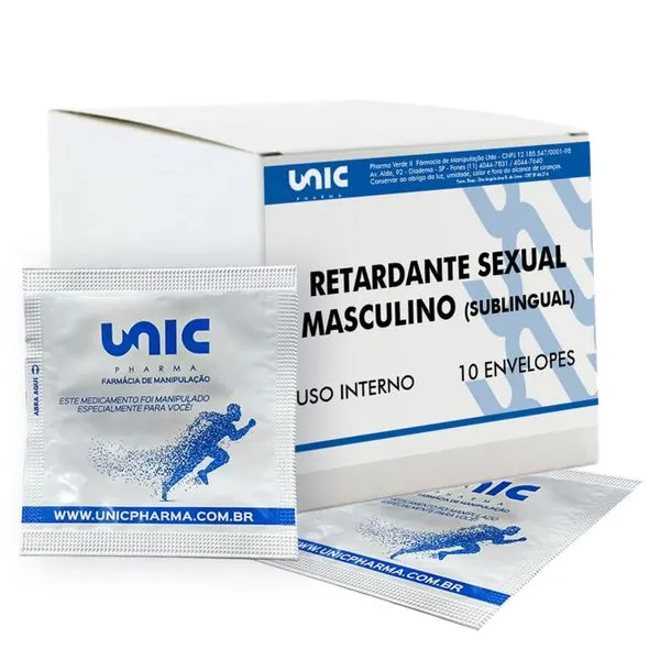 Retardante Sexual Masculino Sublingual 10 Envelopes Retardante Sexual Masculino (Sublingual) - 10 Envelopes 10 Envelopes