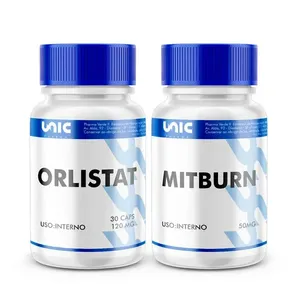 Orlistat 120Mg + Mitburn 50Mg -A Revolução Do Emagrecimento - 30Caps (Cada)