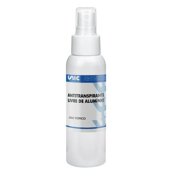 Antitranspirante - Livre De Alumínio - 100 Ml