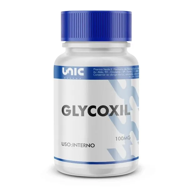 Glycoxil 100mg com selo de autenticidade 90 Cápsulas