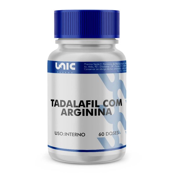 Tadalafil Com Arginina - 60 Doses