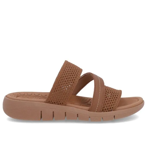 Tamanco Sem Salto Tricot Marrom 34