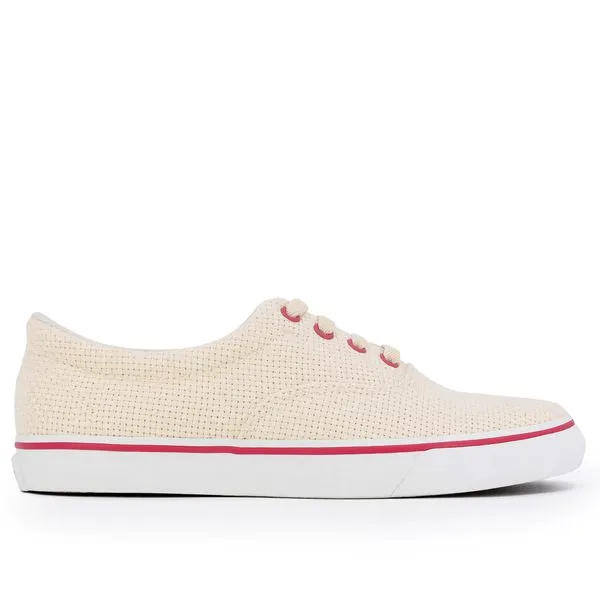 Tênis Casual Rosa Tecido 37