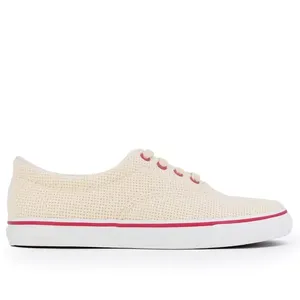 Tênis Casual Rosa Tecido 34