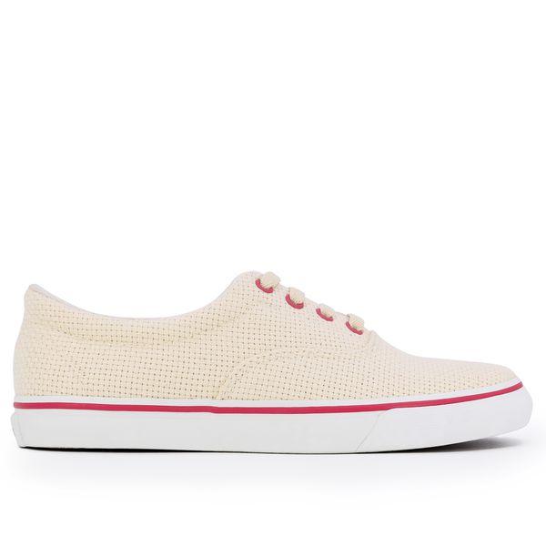 Tênis Casual Rosa Tecido 38